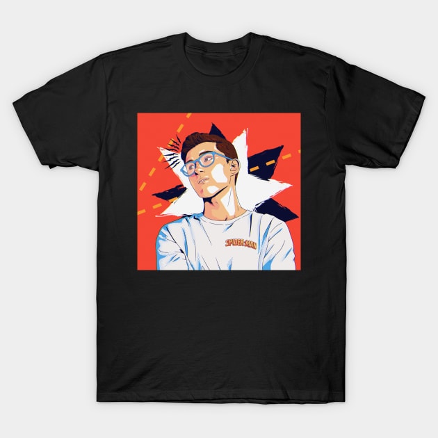 Tom Holland T-Shirt by mikazure